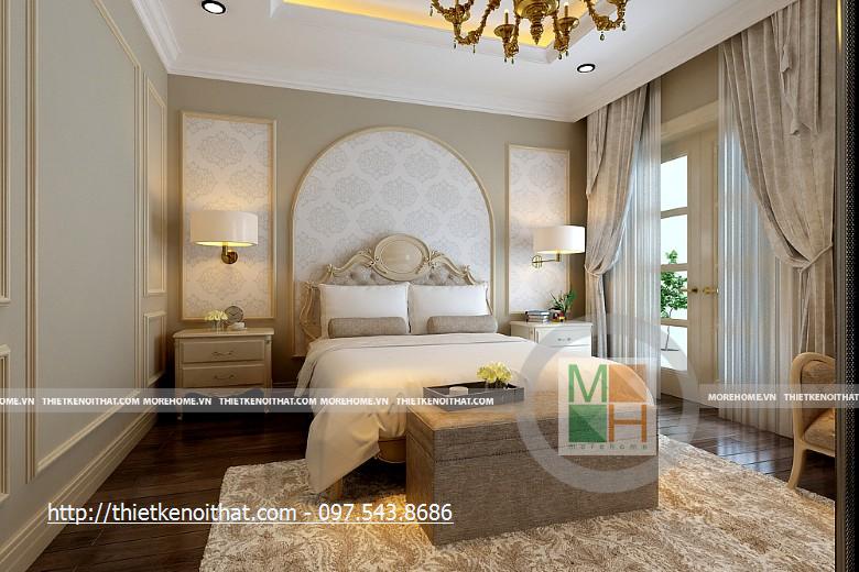 Thiết kế biệt thự Vincom Village tân cổ điển - Nhà chị Thoa